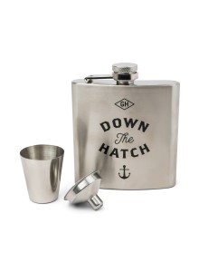 GEN898UK Hip Flask Set